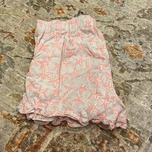 pink starfish shorts